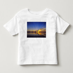 Spectacular Sunset over the Little Muddy River Toddler T-Shirt