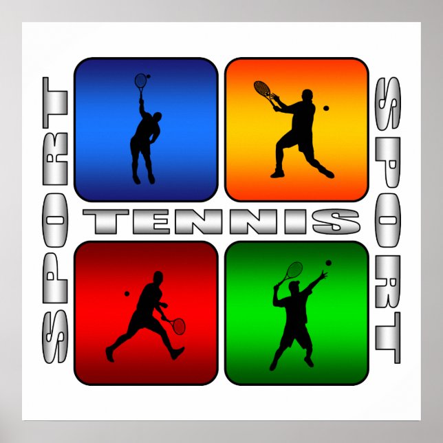 Spectacular Tennis (Male) Poster (Front)