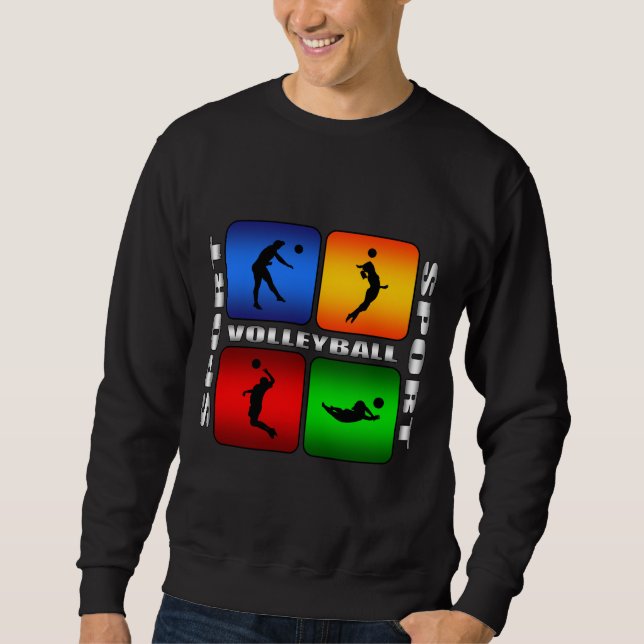 Spectacular Volleyball Sweatshirt (Front)