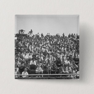 Spectators 15 Cm Square Badge