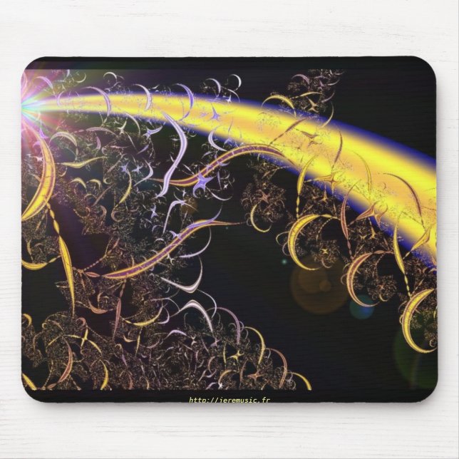 Spectral comet mousepad (Front)