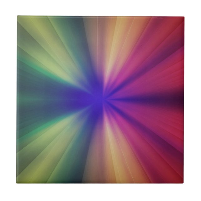 Spectral Flash Ceramic Tile (Front)