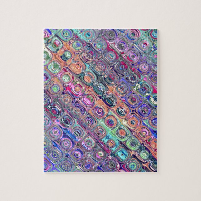 Spectral Glass Beads Jigsaw Puzzle (Vertical)