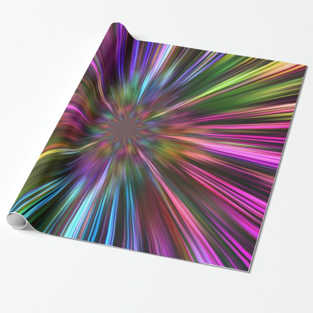 Spectral Lasers Wrapping paper (Unrolled)