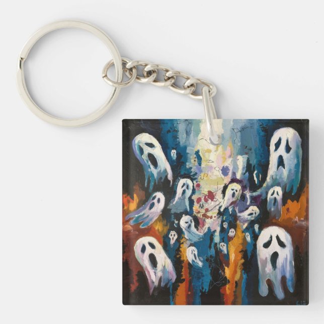 Spectral Loop Key Ring (Front)