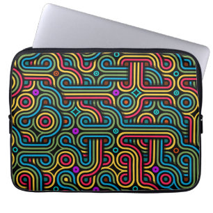 Spectral Spirals Laptop Sleeve