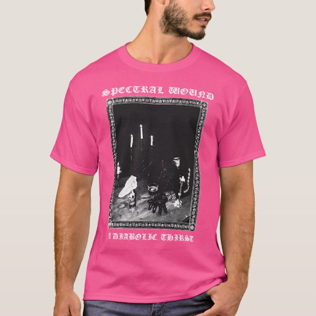 Spectral Wound A Diabolic Thirst T-Shirt (Front)