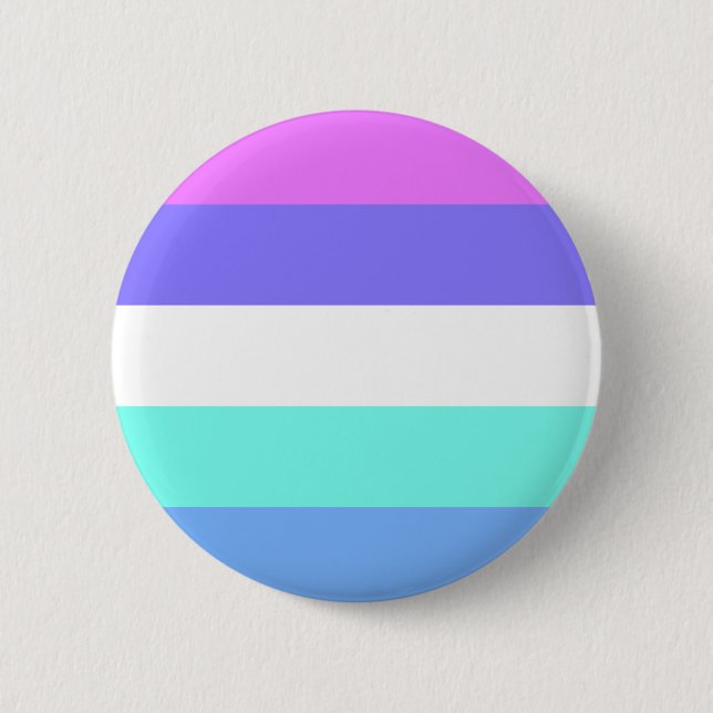 Spectrasexual Pride Flag  6 Cm Round Badge (Front)