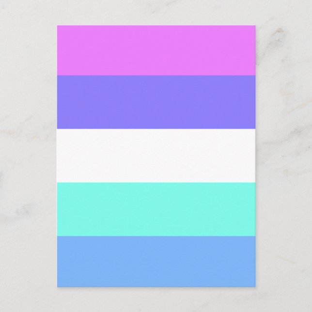spectrasexual pride flag postcard (Front)