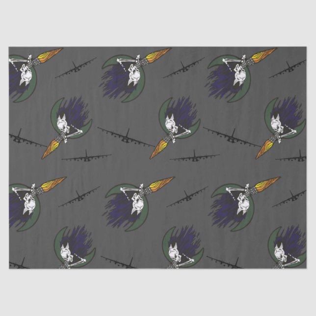 Spectre Gunship Poker Chips  Tissue Paper (Front)