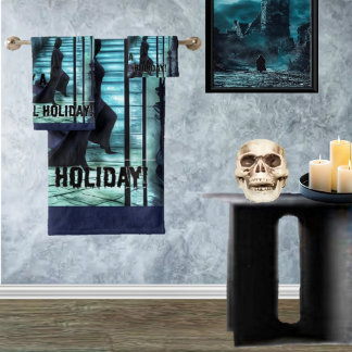 Spectre On The Steps Bath Towel Set