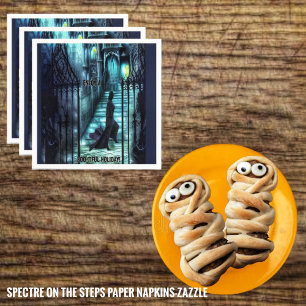 Spectre On The Steps  Napkin