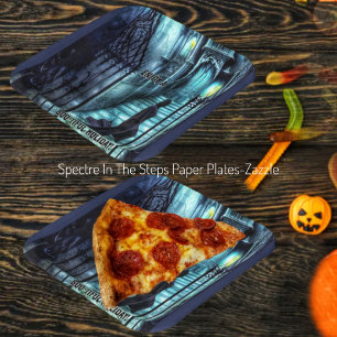 Spectre On The Steps  Paper Plate