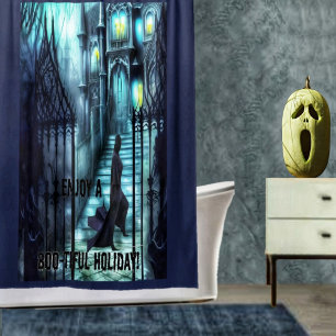 Spectre On The Steps Shower Curtain