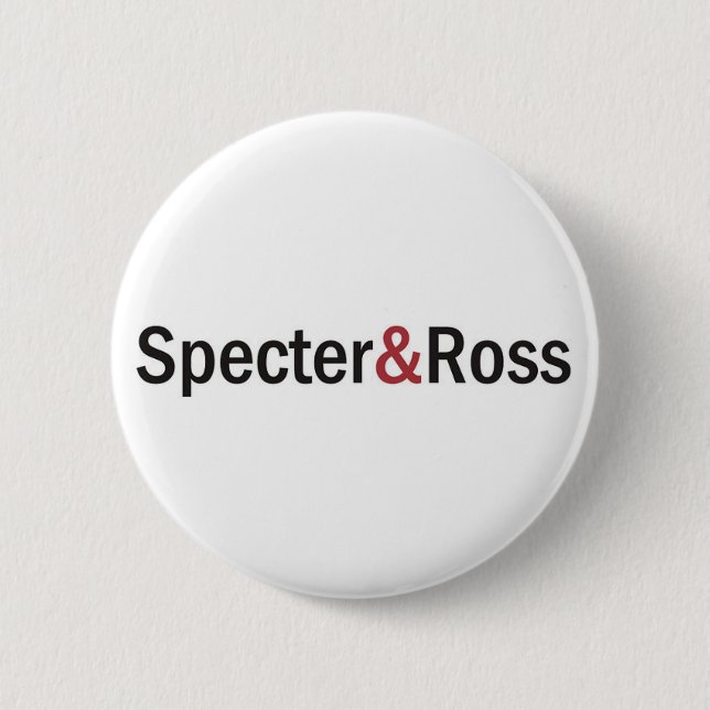 Spectre & Ross 6 Cm Round Badge (Front)
