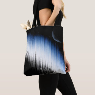 Spectrum And Moon Tote Bag