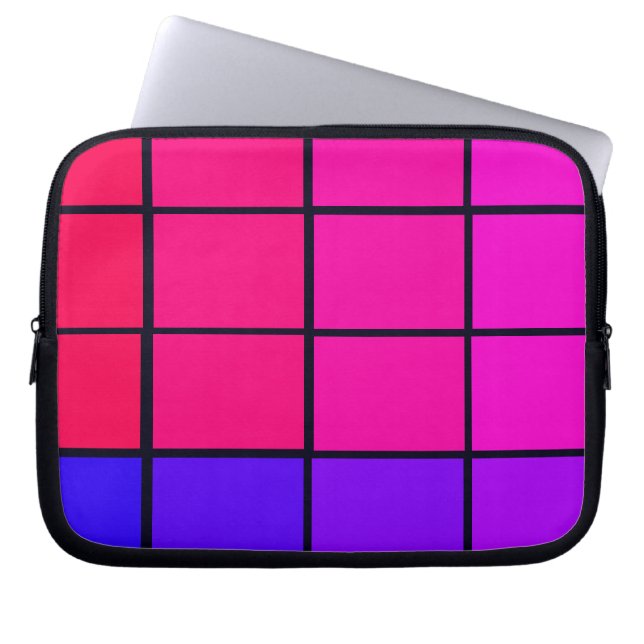 Spectrum Colourful 12 Zipper Soft Laptop iPad Case (Front)