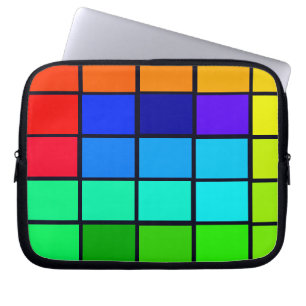 Spectrum Colourful 1 Zippered Soft Laptop iPad Sleeve