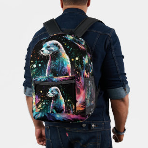 Spectrum Edge: The Otters Glow Printed Backpack