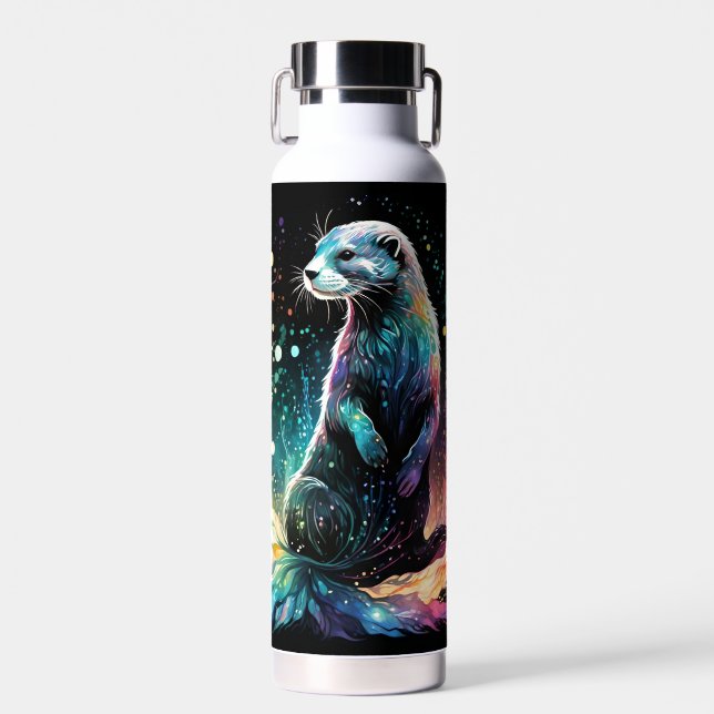 Spectrum Edge: The Otters Glow Water Bottle (Front)