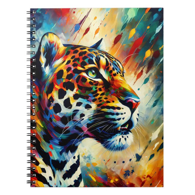 Spectrum Leopard Spirit Notebook (Front)