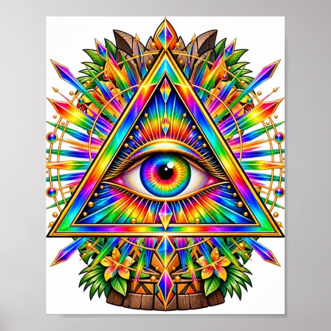 Spectrum Lotus Eye Poster (Front)