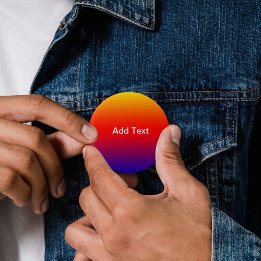Spectrum of Horizontal Colours -1 6 Cm Round Badge