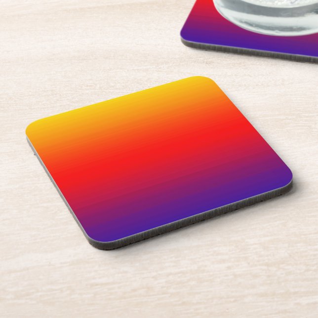 Spectrum of Horizontal Colours -1 Coaster (Left Side)