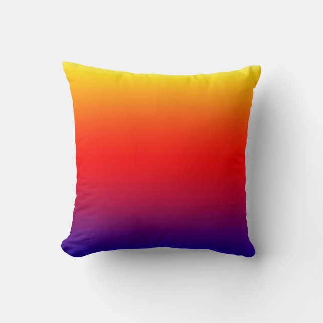 Spectrum of Horizontal Colours -1 Cushion (Front)