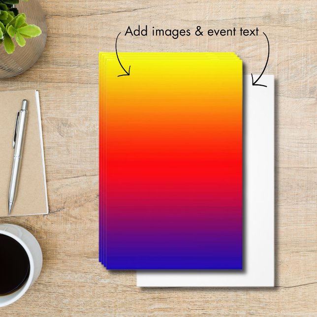 Spectrum of Horizontal Colours -1 Flyer (Spectrum of Horizontal Colors -1 Flyer)