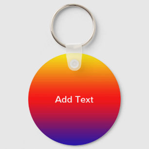 Spectrum of Horizontal Colours -1 Key Ring