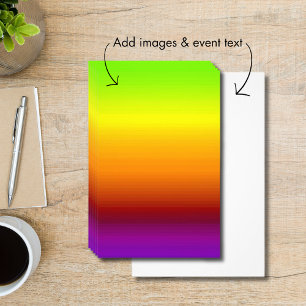 Spectrum of Horizontal Colours -3 Flyer