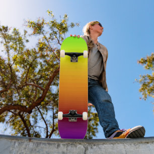 Spectrum of Horizontal Colours -3 Skateboard