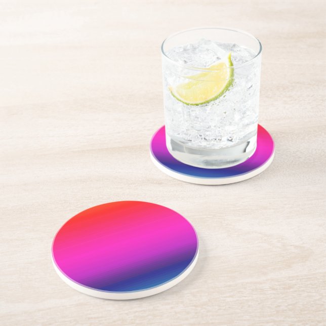 Spectrum of Horizontal Colours - 4 Coaster (Side)