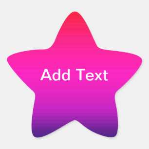 Spectrum of Horizontal Colours - 4 Star Sticker