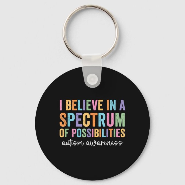 Spectrum of Possibilities Acceptance SPED Teacher Key Ring (Front)