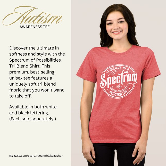 Spectrum of Possibilities Tri-Blend Shirt (Creator Uploaded)