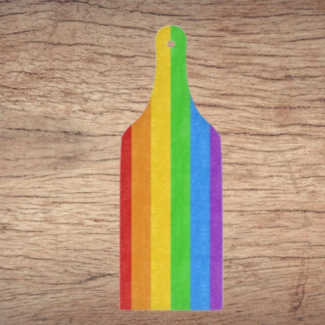 Spectrum of Pride Glass Cutting Board (Creator Uploaded)