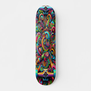 "Spectrum Splendour" Skateboard