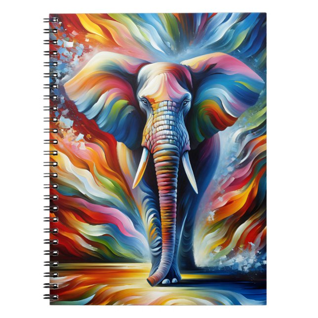 Spectrum Strength Elephant Notebook (Front)