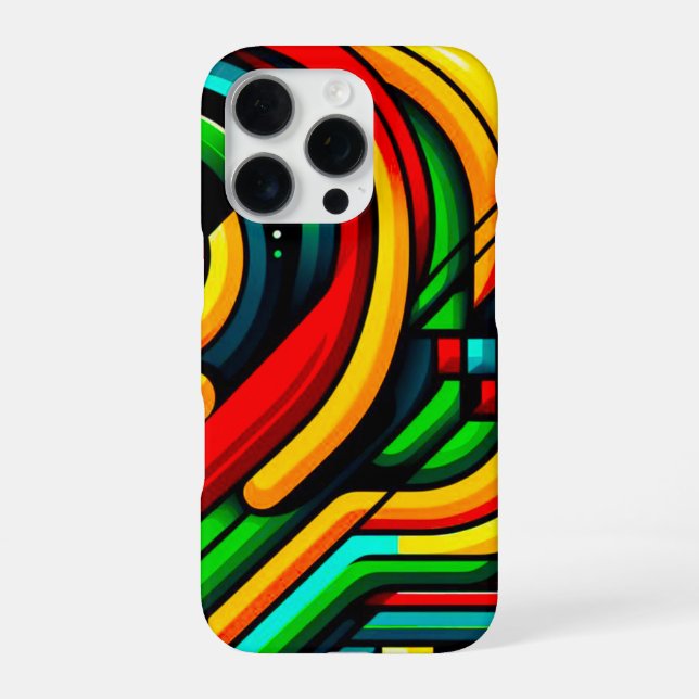 Spectrum Surge iPhone Case (Back)