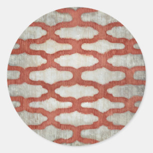 Spectrum Symmetry VI Classic Round Sticker