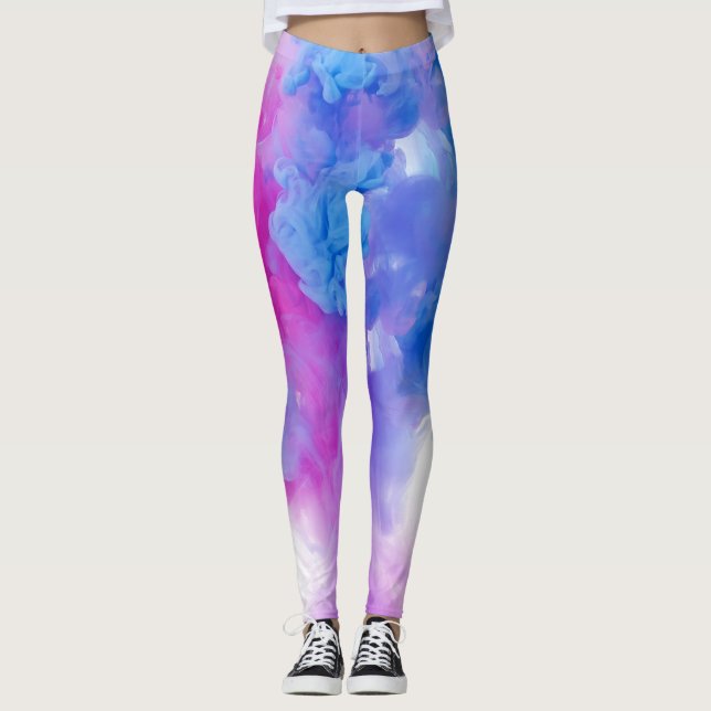 Spectrum watercolors leggings (Front)