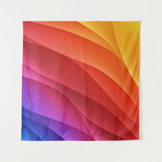 Spectrum waves. Abstract colorful backgroundcolor, Tapestry