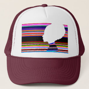 Spectrum White Profile – Pop Art Trucker Hat