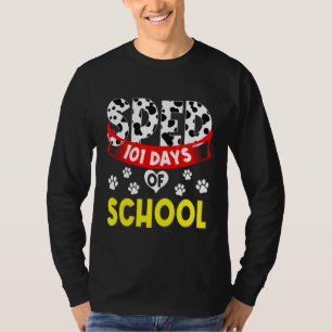 Sped 101 Days Of School Dalmatian Dog 100 Days Sma T-Shirt