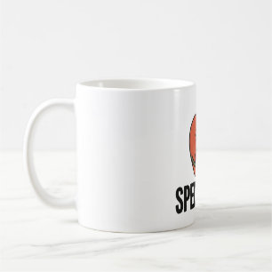SPED Heart — Cute Apple with Glasses for Special E Coffee Mug