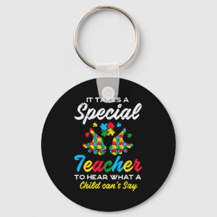 Sped Special Autism Awareness Month Autistic Boys  Key Ring