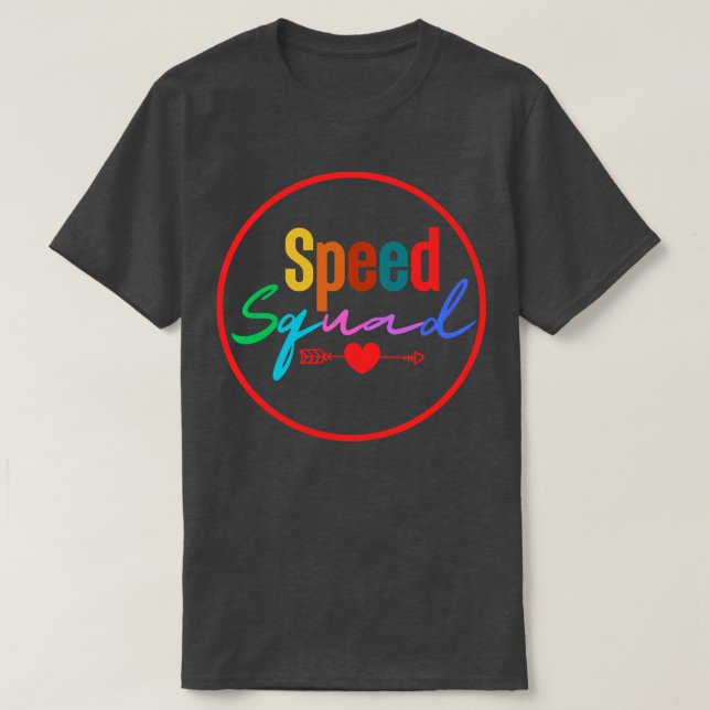 Sped Squad Simple Illustration 3 T-Shirt (Design Front)