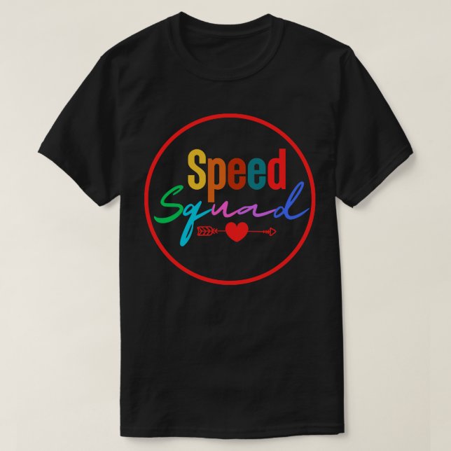 Sped Squad Simple Illustration 3 T-Shirt (Design Front)
